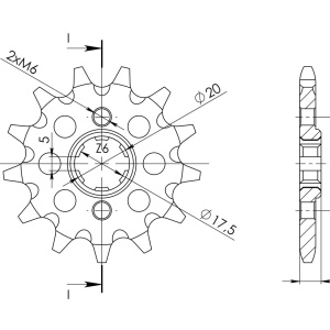 Kit de lant D.I.D Chain - Auriu lant 520 ERT, Non-sealed, pinion fata SUPERSPROX, foaie spate SUPERSPROX pentru HONDA CRF 230 F 2003-2019 - Img 3