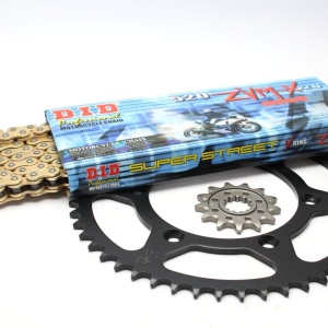 Kit de lant D.I.D + JT ZVM-X serie in gold color