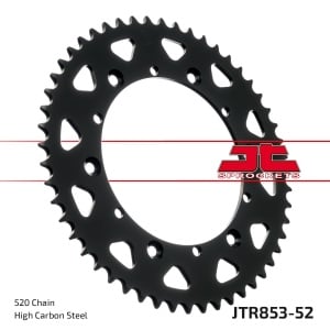 Kit de lant EK - Argintiu lant 520 MRD, Non-sealed, pinion fata JT, foaie spate JT pentru YAMAHA WR 400 F 1998 - Img 6