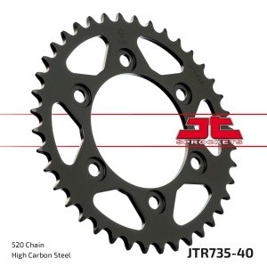 Kit de lant EK - Auriu lant 520 MVXZ, X-Ring, pinion fata JT, foaie spate JT pentru DUCATI Paso 906 / 907ie 1990-1993 - Img 6