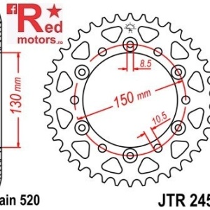 kit lant DID GOLD pentru Honda NX650 K,L Dominator (RD02) 1989-1990 - Img 3