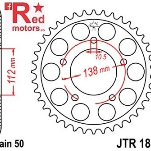 Kit lant DID GOLD pentru Yamaha YZF-R6 1999-2002 - conversie la lant 530 - Img 3