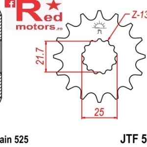 Kit lant DID GOLD X-Ring PRO-STREET 525 VX pentru Suzuki GSX-R750 K4,K5 2004-2005 - Img 2