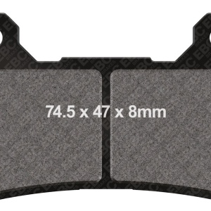 Placute de frana EBC GPFAX390HH