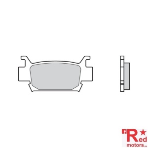 Placute frana fata Brembo 07HO58SD Off Road - SD 81,4x38,9x10,1 pentru Honda TRX 500, TRX 680, TRX 700