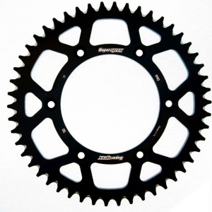 Rear ALU sprocket SUPERSPROX RAL-990:50-BLK Negru 50T, 520