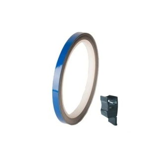 Rim strip PUIG 4542A blue reflective 7mm x 6m (with aplicator)
