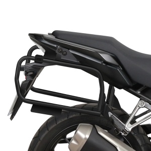 Set complet de cutii de aluminiu, SHAD TERRA NEGRU, 48L cutie centrala si 47L / 47L cutii laterale, incluzand kit de montaj si placa SHAD HONDA CB 500 X - Img 18