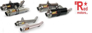 Sistem de evacuare complet 4x2x1 MIVV SPEED EDGE Otel inoxidabil / Capac Carbon pentru BMW S 1000 RR (2015-2016)