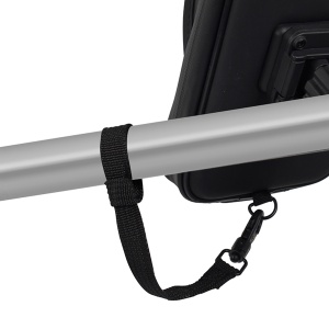 Smartphone holder SHAD X0SG71M phone size up to 180x90mm (6,6") prindere pe suportul oglinzii - Img 4