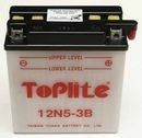 Acumulator moto TOPLITE YUASA - 12N5-3B (CU INTR., NU INCL. ACID)