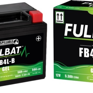 Baterie cu gel FULBAT FB4L-B GEL (High Capacity) (YB4L-B GEL) - Img 2