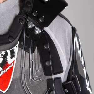 Chest Protector POLISPORT XP2 ADULT 8000300013 black/silver/black - Img 4
