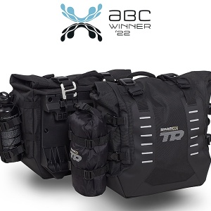 Complete set of SHAD TERRA TR40 adventure saddlebags and SHAD TERRA BLACK aluminium 48L topcase, including mounting kit SHAD KTM Super Adventure 1290 (R, S) - Img 2