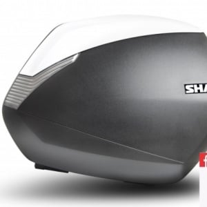 Cutii laterale cu capace colorate SHAD SH36 Alb pereche cu premium lock