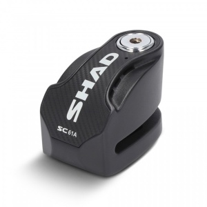 Disc lock with alarm SHAD SC61A C0S6100A Negru pin 6mm