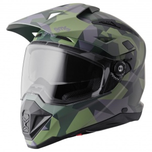 Enduro helmet GMS ADVENTUS CAMO ZG15002 matt green-black-camo M
