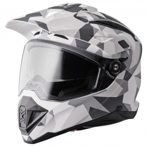 Enduro helmet GMS ADVENTUS CAMO ZG15002 matt white-grey-camo XL