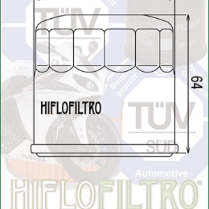 Filtru de ulei HIFLOFILTRO HF204C Cromat - Img 2
