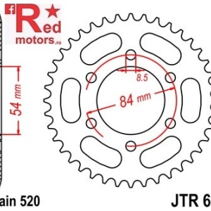 Foaie/pinion spate JTR602.40 520 cu 40 de dinti