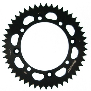Kit de lant D.I.D Chain - Argintiu lant 420 D, Non-sealed, pinion fata SUPERSPROX, foaie spate SUPERSPROX pentru SUZUKI RM 65 2003-2005 - Img 4