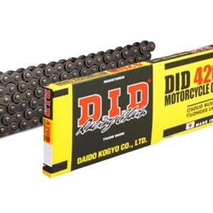 Kit de lant D.I.D Chain - Argintiu lant 420 D, Non-sealed, pinion fata SUPERSPROX, foaie spate JT pentru APRILIA RS 50 2006-2013
