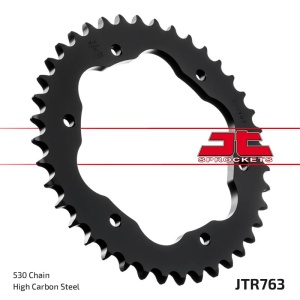 Kit de lant D.I.D Chain - Argintiu lant 530 ZVM-X, X-Ring, pinion fata JT cauciucat, foaie spate JT pentru DUCATI Multistrada 1200 /S/ABS 2010-2017 - Img 6