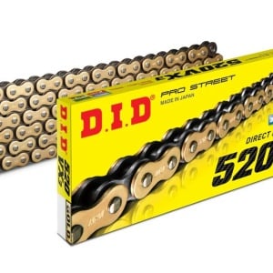 Kit de lant D.I.D Chain - Auriu lant 520 VX, X-Ring, pinion fata JT cauciucat, foaie spate JT pentru KTM SMC 625 2005-2006
