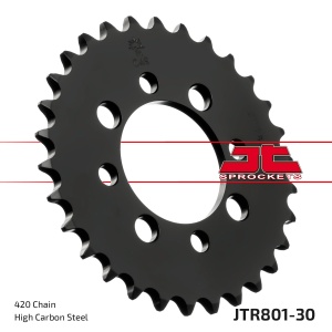 Kit de lant EK - Argintiu lant 428 SHDR, Non-sealed, pinion fata JT cauciucat, foaie spate JT pentru KAWASAKI Z 125 2021-2022 - Img 6