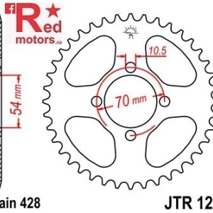 Kit lant DID GOLD pentru Honda CBR125 2004-2010 - Img 3