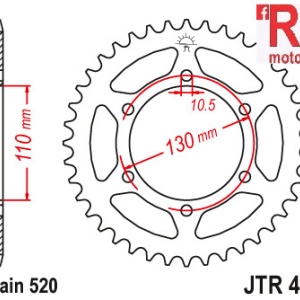Kit lant DID Yamaha MT-03 (MTN320-A) (B082) 2016-2020 - Img 2