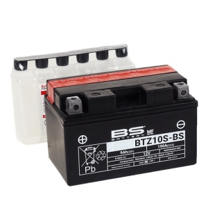 Maintenance free battery - max. 20° tilt BS-BATTERY BTZ10S-BS (YTZ10S-BS) - Img 1