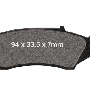 Placute de frana EBC FA185TT