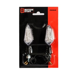 Semnale LED (2 buc) MOTION STUFF Negru - Img 2