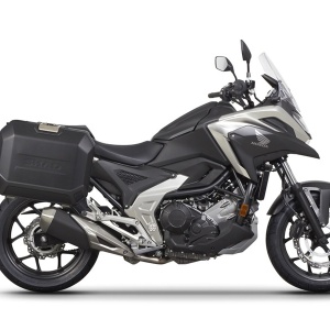 Set complet de cutii de aluminiu laterale, 36L / 36L, SHAD TERRA NEGRU, include kit montare SHAD HONDA NC 750 X 2021-