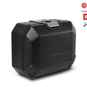 Set complet de cutii de aluminiu SHAD TERRA NEGRU, 48L cutie centrala si 36L / 36L cutii laterale, incluzand kit de montaj si placa SHAD HONDA CB 500 X - Img 3