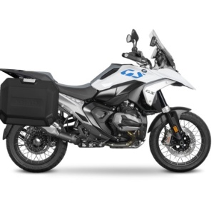 Set complet de cutii laterale de aluminiu, SHAD TERRA, 36L / 47L, incluzand kit de montaj SHAD BMW R 1300 GS