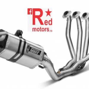 Sistem de evacuare complet 4x2x1 MIVV SPEED EDGE Stainless Steel / Carbon cap pentru BMW S 1000 RR (2010-2016)