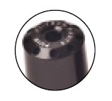 Universal bar ends PUIG SHORT 7424N Negru for PUIG handelbars - Img 2