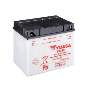 Yumicron battery with acid YUASA 53030