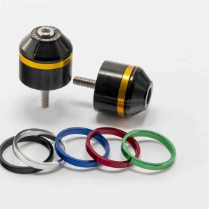 Bar ends PUIG SHORT WITH RING 8505N colour rings included