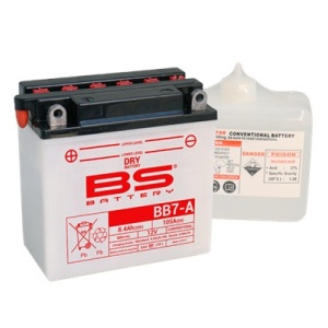 Baterie conventionala BS-BATTERY BB7-A (YB7-A) include electrolit