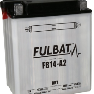 Baterie conventionala FULBAT FB14-A2 (YB14-A2) include electrolit