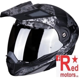 Casca moto integrala flip-up Scorpion ADX-1 Battleflage