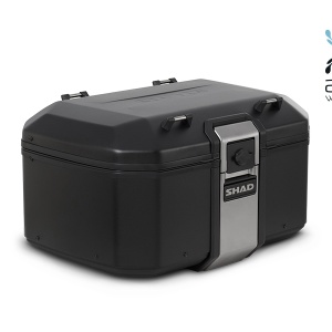 Complete set of aluminum cases SHAD TERRA BLACK, 55L topcase + 36L / 47L side cases, including mounting kit and plate SHAD CF Moto 800MT - Img 6