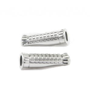 Footpegs without adapters PUIG R-FIGHTER 9192P argintiu