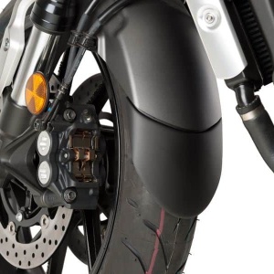 Front fender extension PUIG 5805N Negru