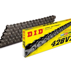 Kit de lant D.I.D Chain - Argintiu lant 428 VX, X-Ring, pinion fata SUPERSPROX, foaie spate SUPERSPROX pentru HONDA CG 125 1999-2001