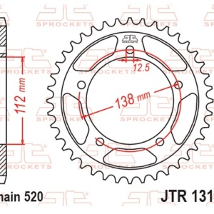 Kit de lant D.I.D Chain - Argintiu lant 520 VX, X-Ring, pinion fata JT, foaie spate JT pentru HONDA NC 750 X / XD 2014-2020 - Img 6