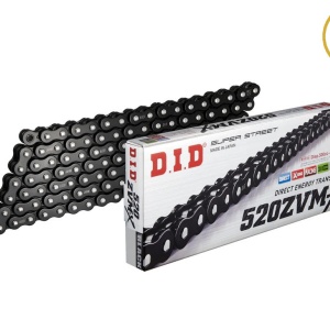 Kit de lant D.I.D Chain - Argintiu lant 520 ZVM-X, X-Ring, pinion fata SUPERSPROX, foaie spate SUPERSPROX pentru HONDA CL 500 2023-2025